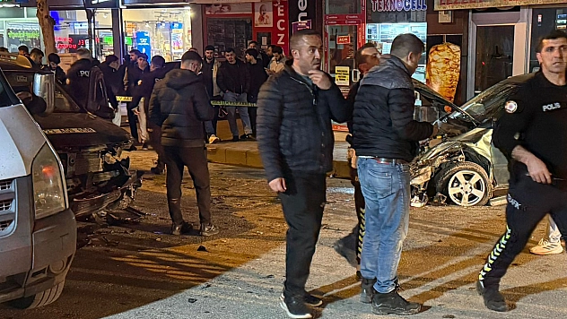 Elazığ'da trafik kazası!