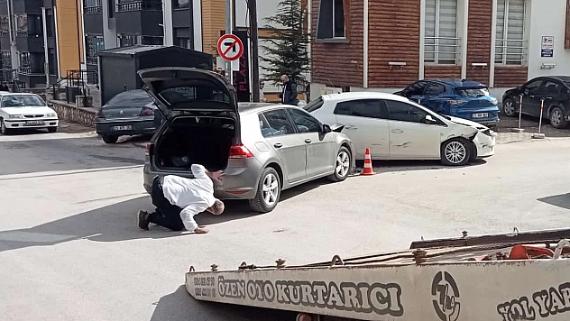 Elazığ'da trafik kazası!