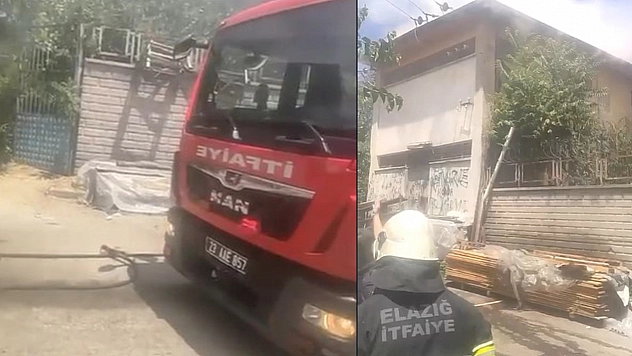 Elazığ'da Trafo Patlaması!