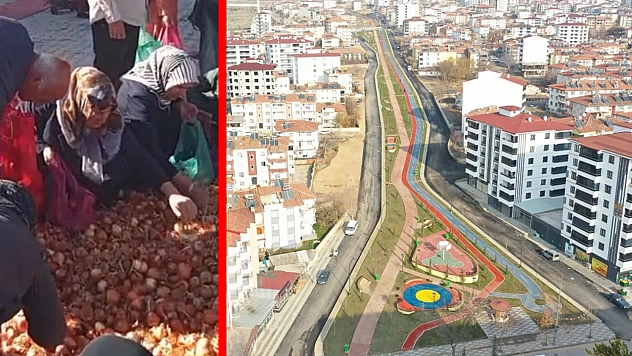 Elazığ'da ucuz ürün izdihamı: Poşetini alan başına koştu, doldurup doldurup gittiler