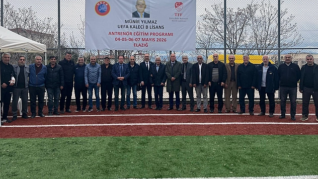 Elazığ'da UEFA Kaleci B Antrenör Eğitim Programı başladı