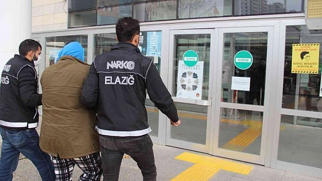 Elazığ'da Uyuşturucu Operasyonu: 1 Tutuklama