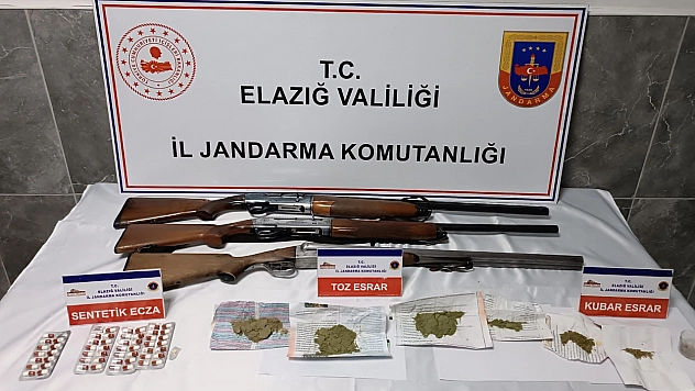 Elazığ'da Uyuşturucu Operasyonu