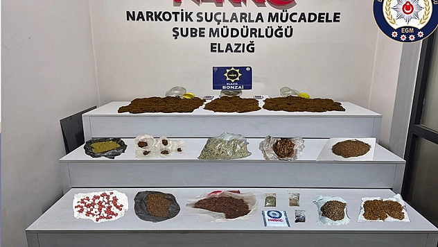 Elazığ'da uyuşturucu operasyonu: 5 şüpheli tutuklandı