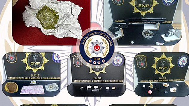 Elazığ'da uyuşturucuya geçit yok!