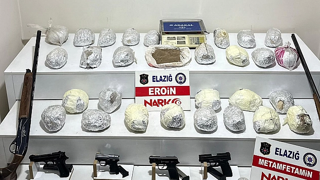 Elazığ'da uyuşturucuya geçit yok!