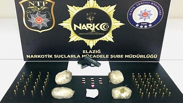 Elazığ'da uyuşturucuyla mücadele