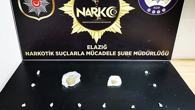 Elazığ'da Uyuşturucuyla Mücadele: 1 Tutuklama