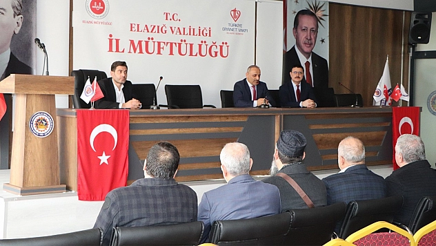 Elazığ'da vaizlik hizmetleri ve sahada yürütülen çalışmalar görüşüldü