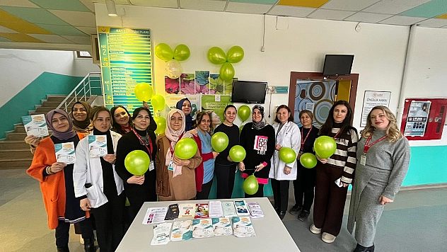 Elazığ'da vatandaşlar serviks kanseri hakkında bilgilendirme yapıldı