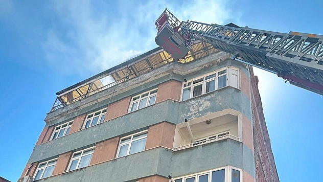 Elazığ'da yangın paniği
