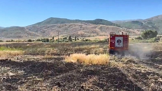 Elazığ'da yangın!