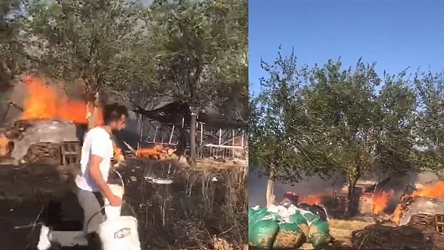 Elazığ'da Yangınlar Devam Ediyor!