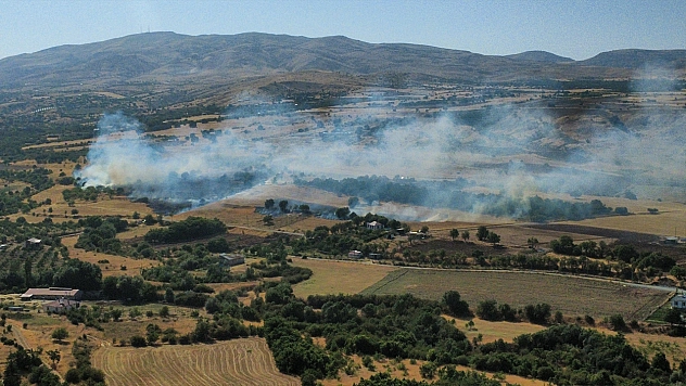 Elazığ'da yangınlar devam ediyor