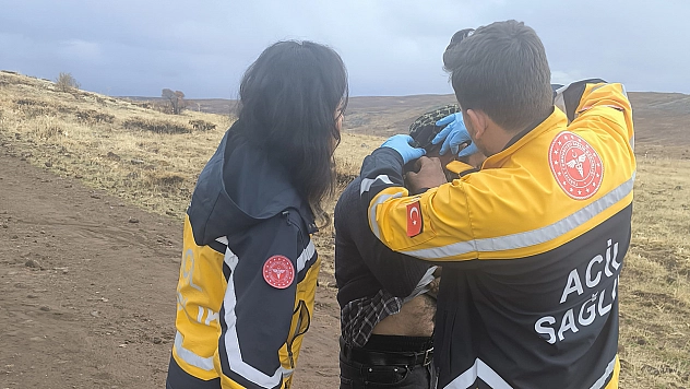 Elazığ'da Yanına yıldırım düşen şahıs yaralandı
