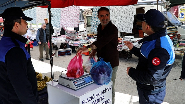 Elazığ'da zabıta ekiplerinden sıkı denetim