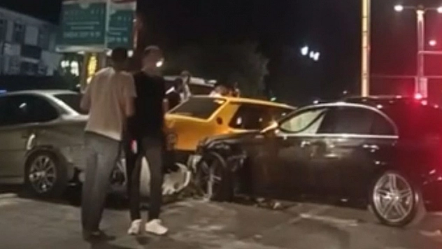 Elazığ'da zincirleme kaza