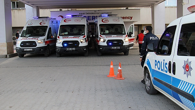 Elazığ'da zincirleme trafik kazası: 1 yaralı
