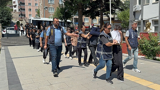 Elazığ dahil 12 ilde yapılan operasyonda 21 kişi tutuklandı