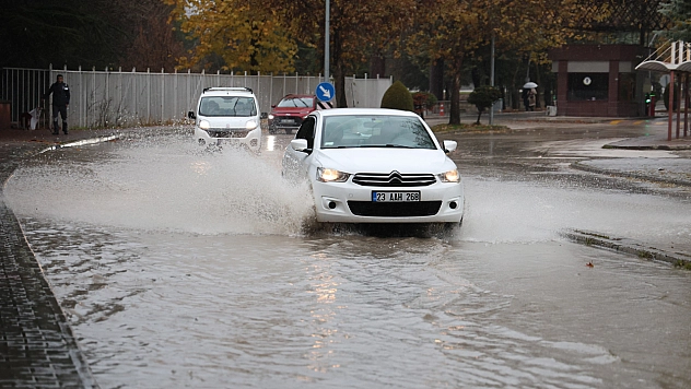 Elazığ Dahil 5 İl için Meteorolojiden Yağış Uyarısı