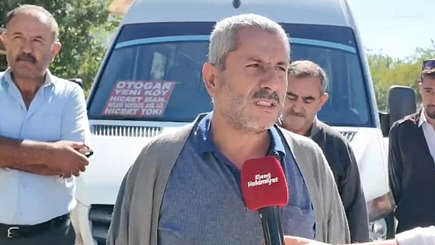 Elazığ'daki minibüs şoförleri iş bıraktı