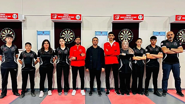 Elazığ Dart Takımı Türkiye'nin zirvesinde