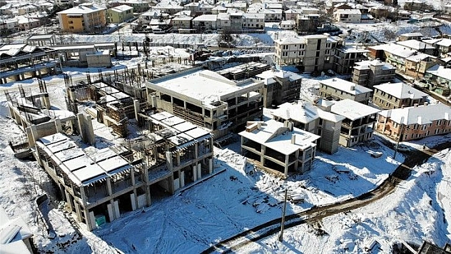 Elazığ depreminin merkez üssü Sivrice yeniden inşa ediliyor