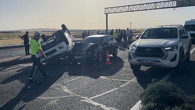 Elazığ-Diyarbakır Yolunda Feci Kaza!