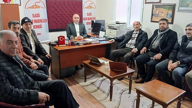 Elazığ Gezin köyü için toplantı yapıldı