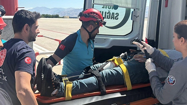 Elazığ Havalimanı'nda deprem tatbikat