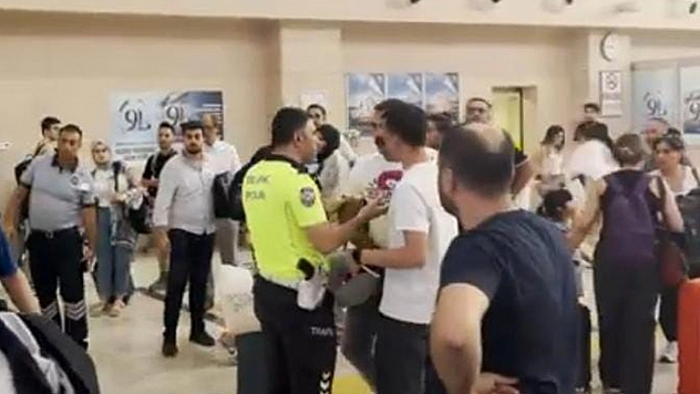 Elazığ Havalimanında Kavga!