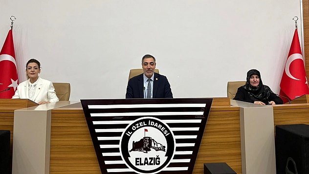 Elazığ İl Genel Meclisi Nisan ayı oturumları devam ediyor