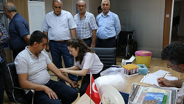 Elazığ İl Özel İdaresi Çalışanlarına Sağlık Taraması Yapıldı