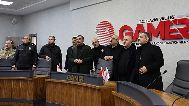 Elazığ il protokolü GAMER'i ziyaret etti