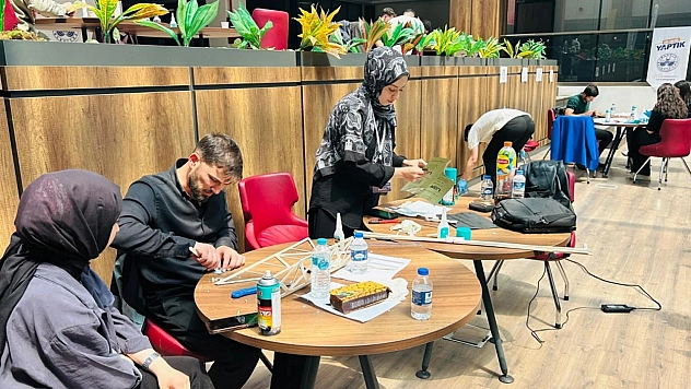 Elazığ İnşaat Fuarı'nda öğrenciler yarıştı