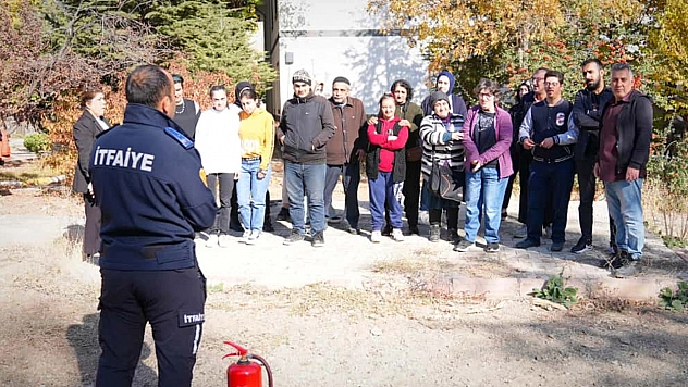 Elazığ itfaiyesinden özel bireylere özel eğitim