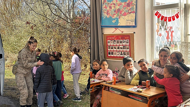 Elazığ Jandarması çocuklarla buluştu