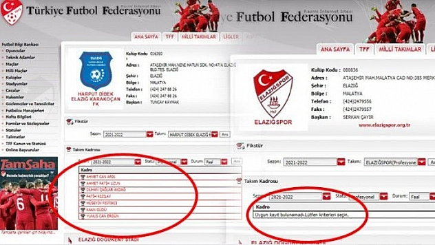 Elazığ Karakoçan'da lisanslar çıkmaya başladı, Elazığspor sessiz