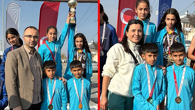 Elazığ Kros Takımı 1. Etapta bölge birincisi oldu