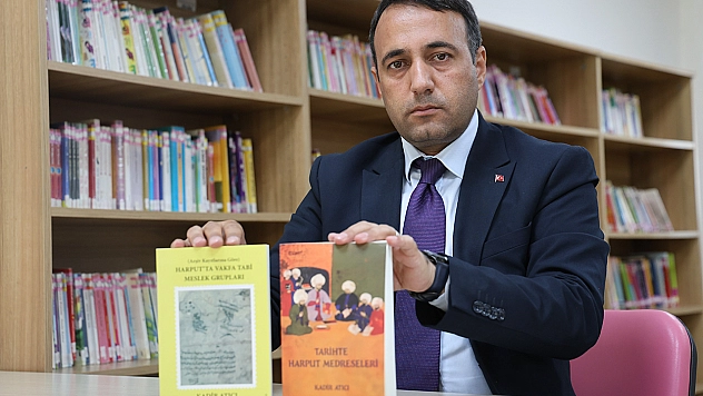 Elazığ Kültür Ve Turizm Müdürü Kadir Atıcı'dan Harput'un 19 medresesini anlatan tarihi kitap