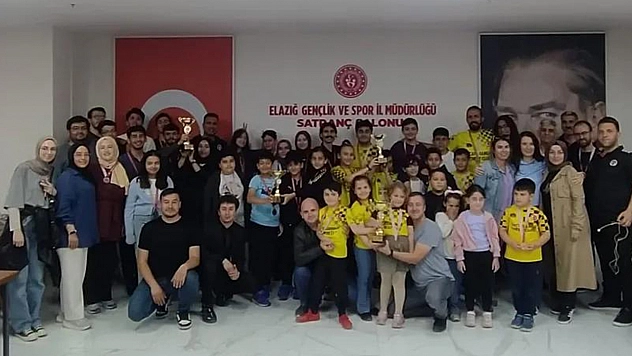 Elazığ Kulüpler Satranç Turnuvası Sona Erdi