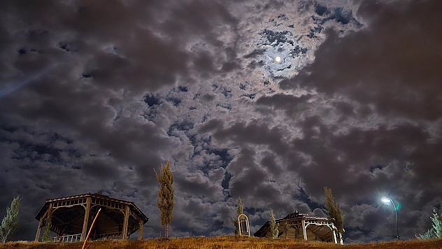 Elazığ semalarında görsel şölen
