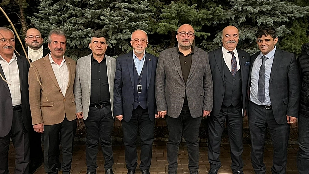 Elazığ Ticaret Borsası Heyeti, Milletvekili Ejder Açıkkapı ile Ankara'da bir araya geldi
