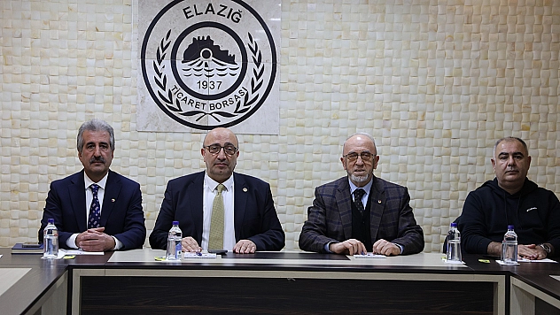 Elazığ Ticaret Borsası'nda 2025 değerlendirildi, 2026 hedefleri masaya yatırıldı