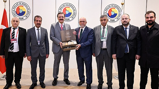 Elazığ Ticaret Borsası yönetimi, TOBB 81'inci Genel Kuruluna katıldı