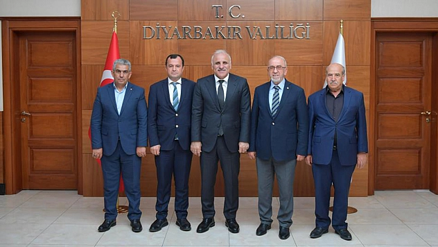 Elazığ Ticaret Borsasından Diyarbakır ziyaretleri