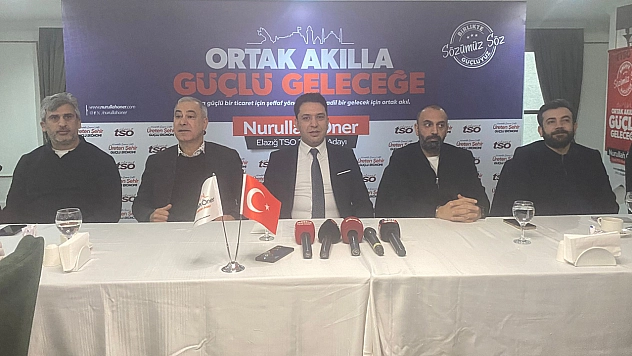 Elazığ TSO Başkan Adayı Nurullah Öner, gazetecilerle kahvaltıda buluştu