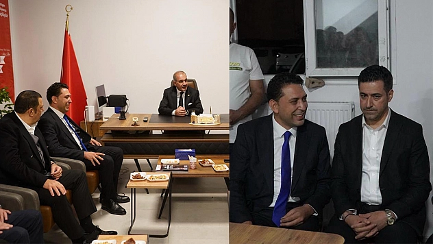 Elazığ TSO başkan adayı Öner'den İdris Alan ve Ahmet Ballıca'nın seçim ofislerine ziyaret