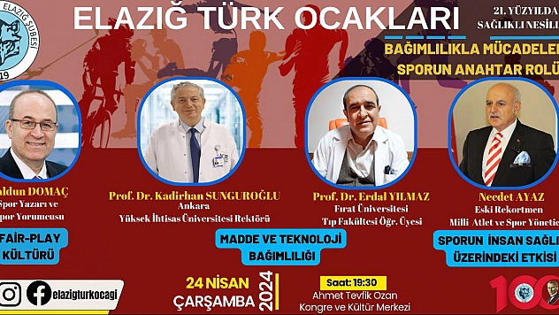 Elazığ Türk Ocağı 21. Yüzyılda Çocuklarımızın Geleceği  Paneli Düzenleyecek