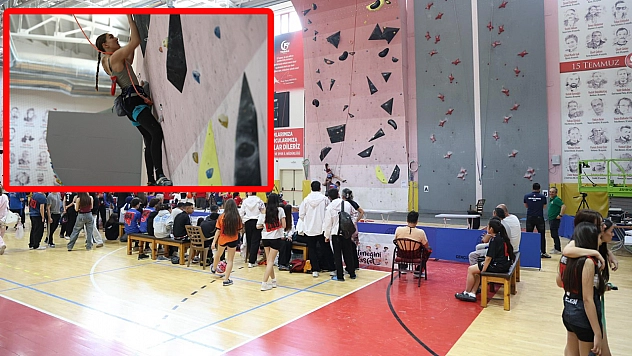 Elazığ, Türkiye Spor Tırmanışı Şampiyonasına başarıyla ev sahipliği yaptı